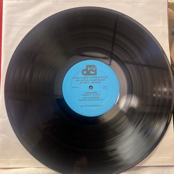 1984 DRUM CORPS INTERNATIONAL CHAMPIONSHIPS VOLS 2+3 ULTRASONIC CLEAN Vinyl EX! - Picture 9 of 12
